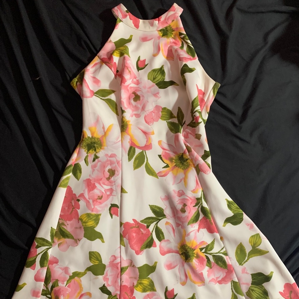 Floral Print Summer Flower Dress